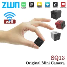 ZWN SQ12 SQ13 оригинальные мини Cam WI-FI Камера FULL HD 1080 P Ночное видение Водонепроницаемый оболочки CMOS Сенсор Micro DVR Регистраторы видеокамера