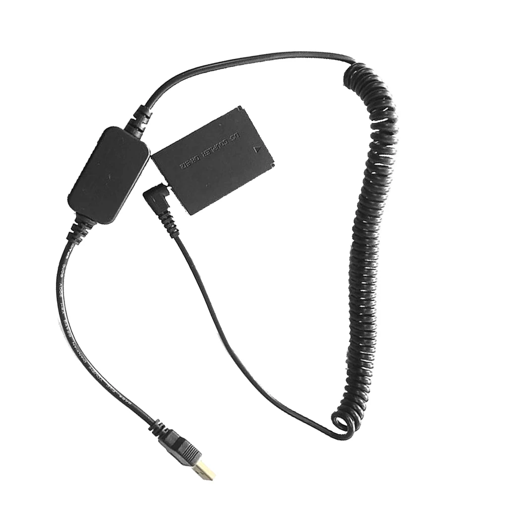 DC муфта LP-E12 манекен батарея с мобильным power Bank usb зарядный кабель для камеры Canon EOS M M2 M10