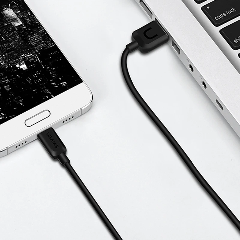 5 шт./партия Тип C usb кабель USAMS зарядки и синхронизации для почти все тип c