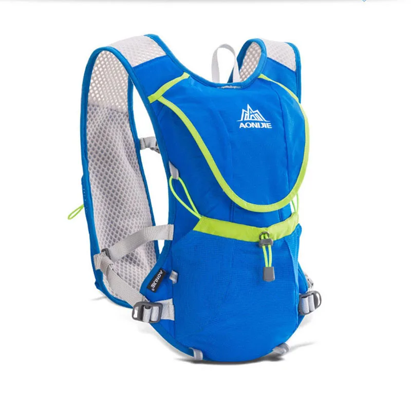 Рюкзак для гидратации FDBRO, жилетка, сумка для бега 8L, рюкзак для бега, походы, кемпинг, катание на веосипеде, марафон, гонка, Спорт на открытом воздухе - Цвет: Blue
