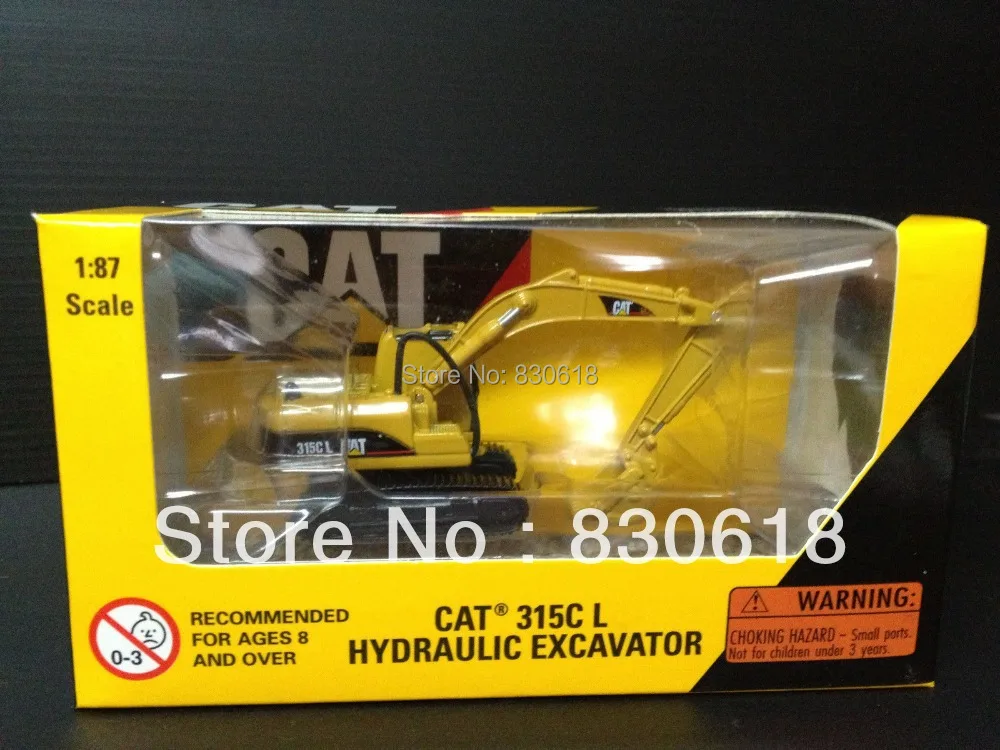 CAT 315C L HYDRAULIC EXCAVATOR Die-cast 1:87 MODEL 55107 Construction vehicles toy