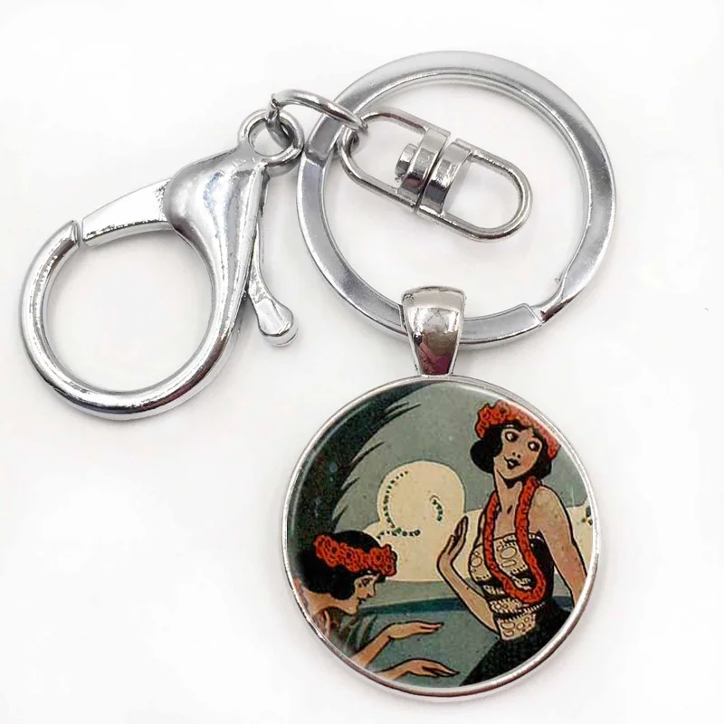 Jsilver keychain.