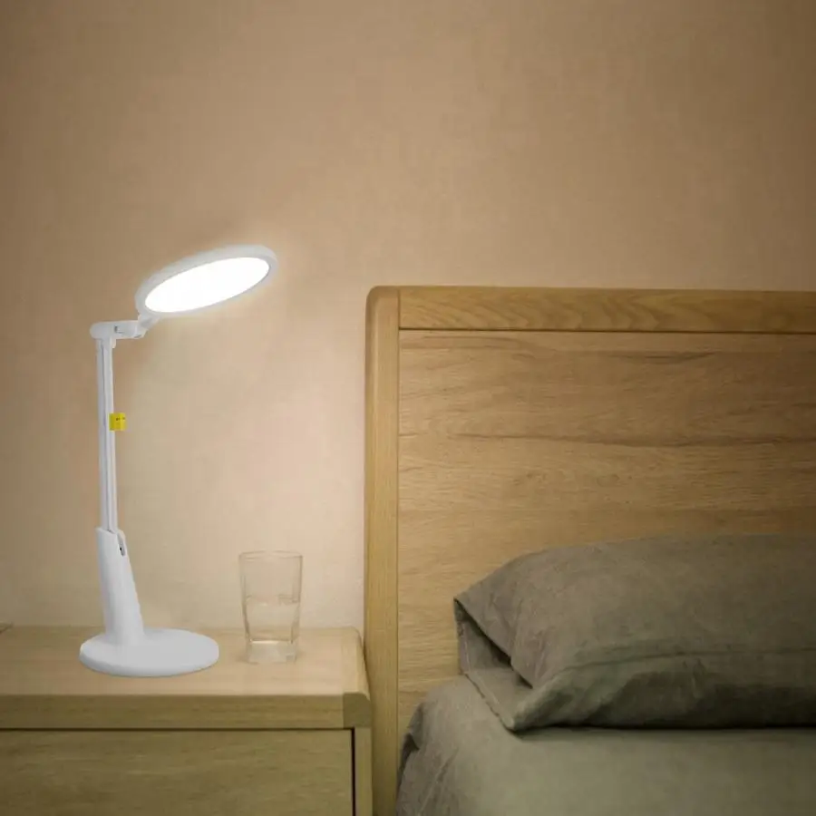 

360 Degree Adjustable LED Eye-Care Desk Lamp For Studying Reading Table Light With US Plug AC 110-240V