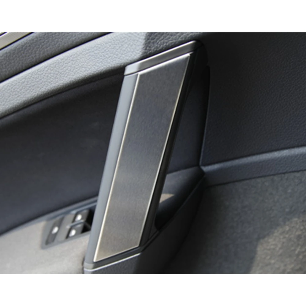 Матовая нержавеющая сталь автомобильная дверная ручка крышки Авто наклейки для автомобиля Стайлинг украшения для VOLKSWAGEN VW Golf 7 Golf7 MK7 4 шт. в комплекте