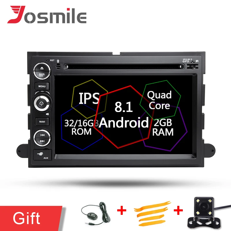 Android 8.1 Quad Core Car DVD Player For Ford F150 F350 F450 F550 F250 Mustang/Explorer/Kuga/Edge GPS 2 din Radio DAB Wifi FM Android 8.1 Quad Core Car DVD Player For Ford F150 F350 F450 F550 F250 Mustang/Explorer/Kuga/Edge GPS 2 din Radio DAB Wifi FM