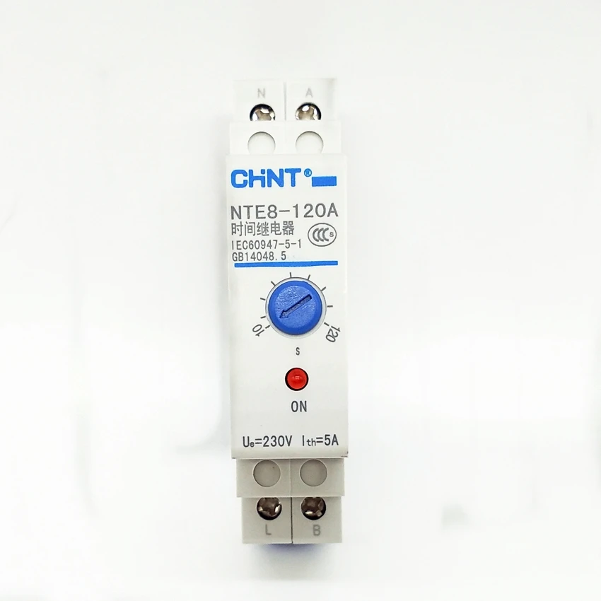 Реле задержки времени CHINT реле управления и выключения Φ 10 ~ 120S AC230V|Реле| |