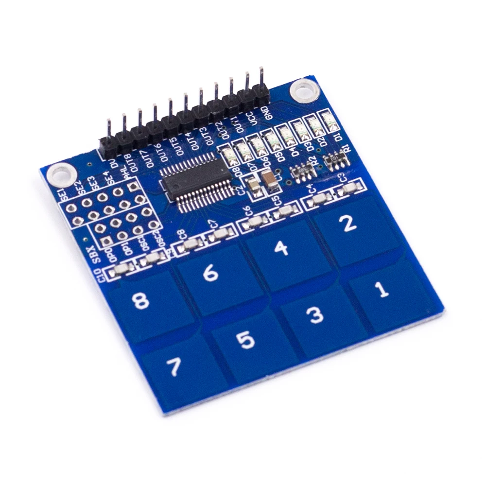 5 шт. TTP223B/TTP224/TTP226/TTP229 1/4/8/16 канальный цифровой емкостной переключатель сенсорный Сенсор модуль для Arduino