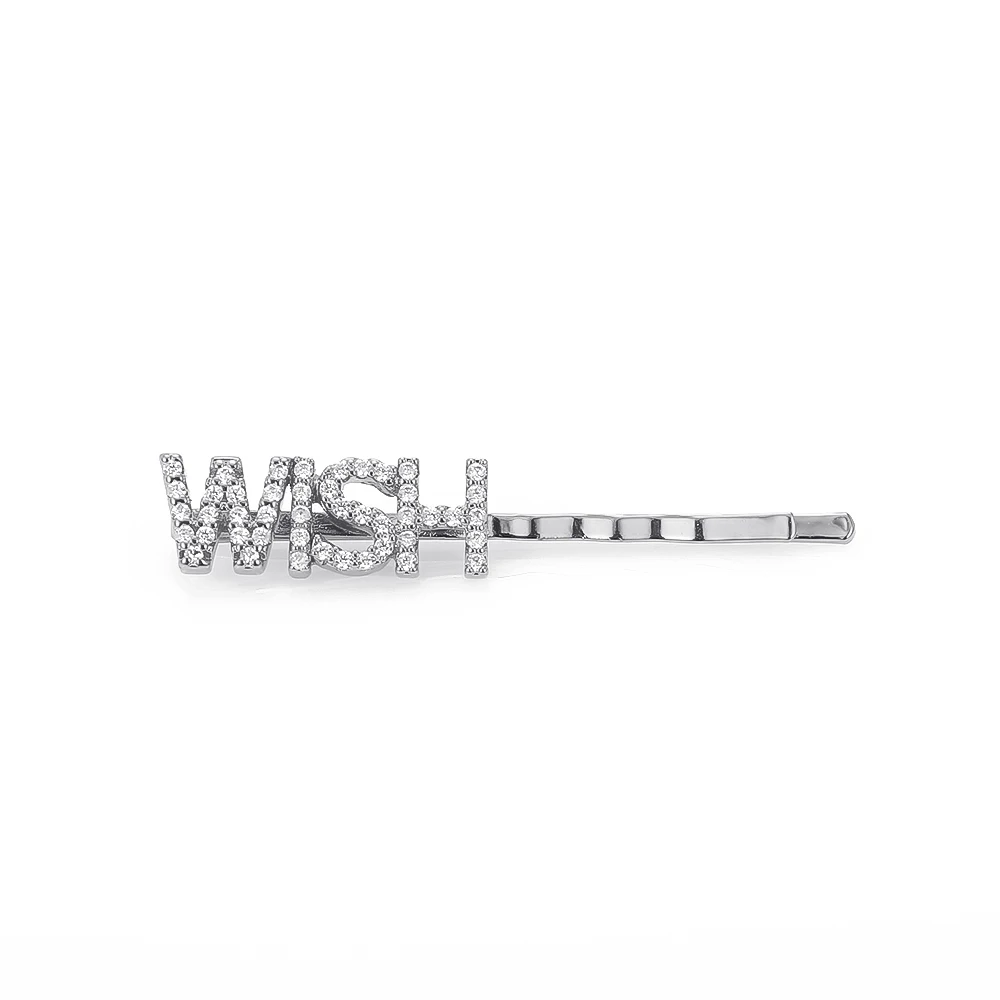 

Lateefah Custom Name Letter Initial Funny Monogram Crystal Rhinestone Letter Hair Slides Clip Bridal Women Jewelry Gifts Wife