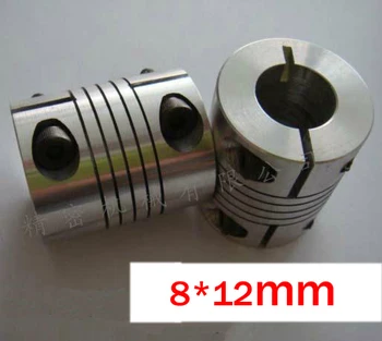 

10pcs/lot 8x12mm CNC Motor Jaw Shaft Coupling 8mm to 12mm Flexible Coupler, 25mm OD 30mm length 25x30mm (D25 L30)