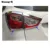 Auto del corpo di design della Parte Posteriore coda posteriore della lampada della Luce della cornice bastone ABS cromato copertura trim Per Suzuki S-cross scross SX4 2014 2015 2016 2017