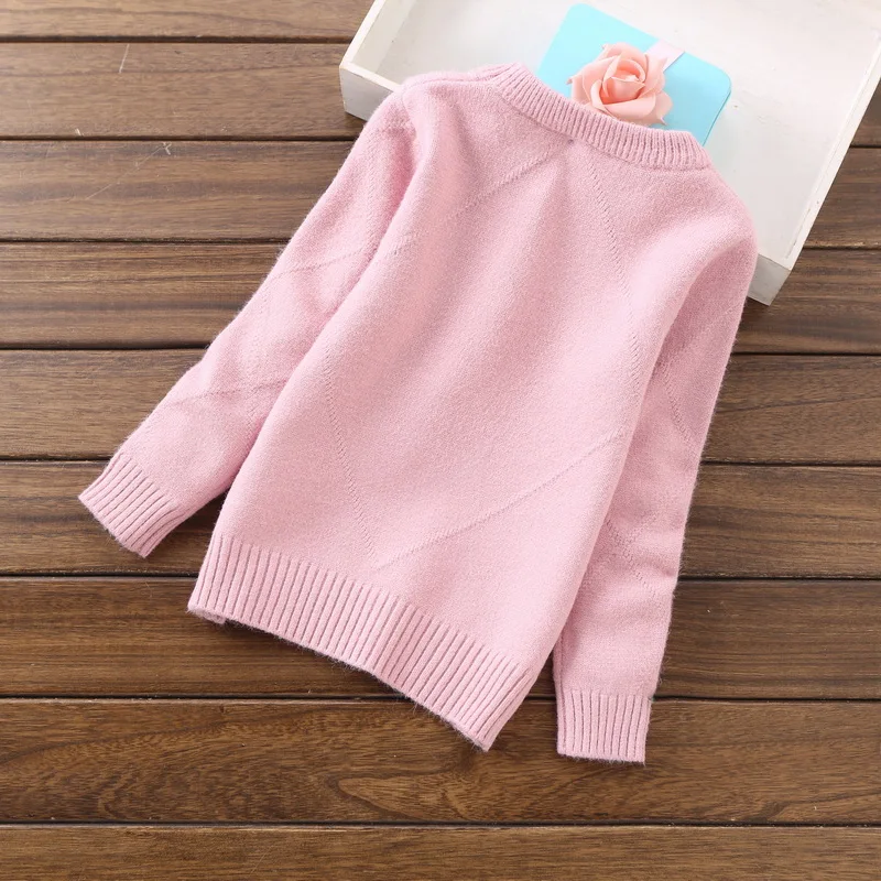 Новые модные свитера для девочек Одежда для детей 2-6 лет C8069