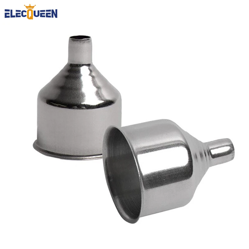 4cm Stainless Steel Hip Flask Funnel Oil Liquid Funnel ,Thicken Stainless Steel Flask Funnel