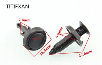 

TITIFXAN The rear flares fenders guard long leaves board fixed expansion card buckle clamp is suitable for the Toyota vios