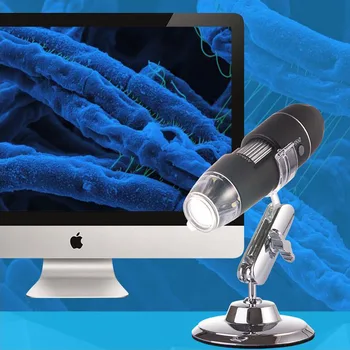 

500X 0.35MP Digital Microscope USB Endoscope Camera Magnifier Electronic Digital Microscope Multi-Function Rotating Microscope