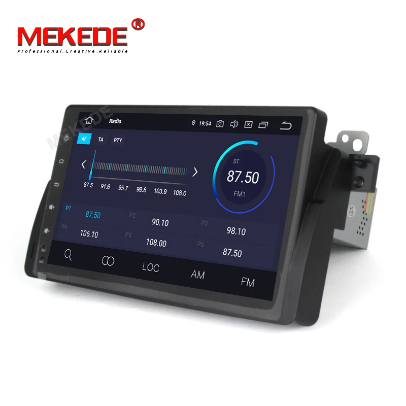 MEKEDE Android 9 0 ips DSP 1DIN Автомобильный DVD плеер для BMW E46 3 серии 318 320 325 M3 Rover 75 MG ZT BT GPS