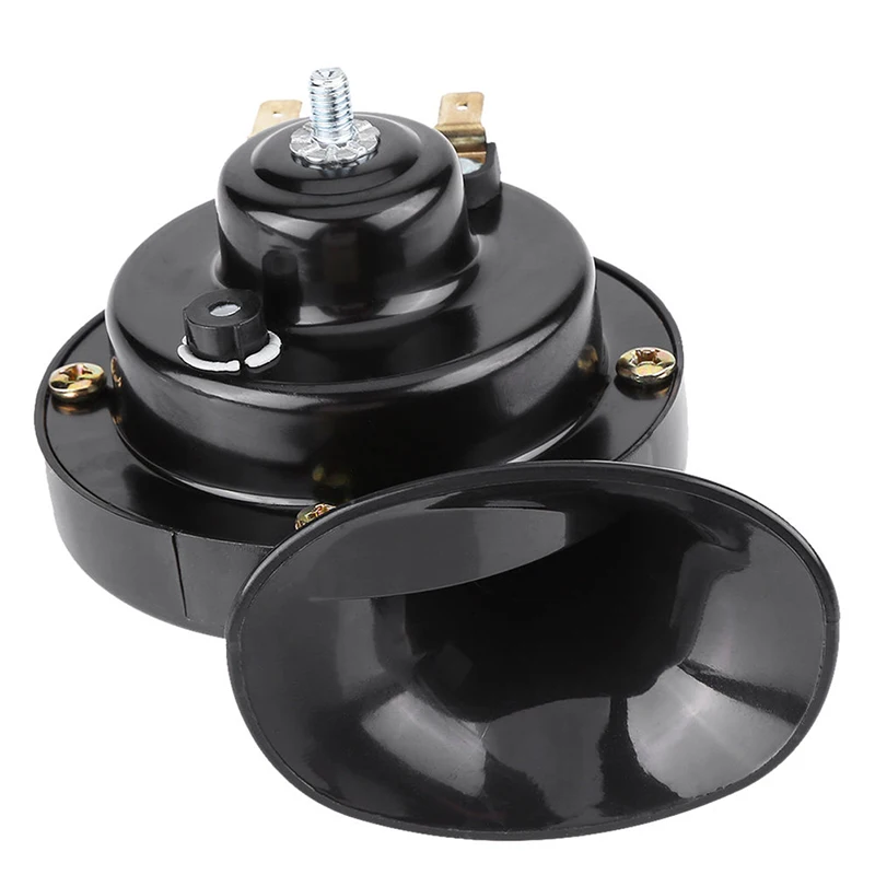 12V Универсальный мини громкий электронный мотоциклетный клаксон &quotулитка&quot