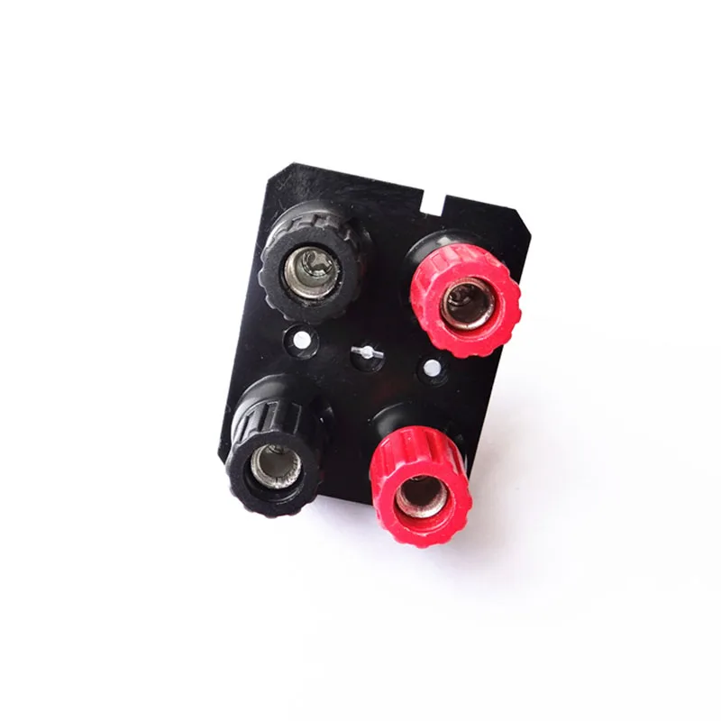 

2pcs/lot Four Bit DIY speaker line card holder Speaker junction box terminal block connector