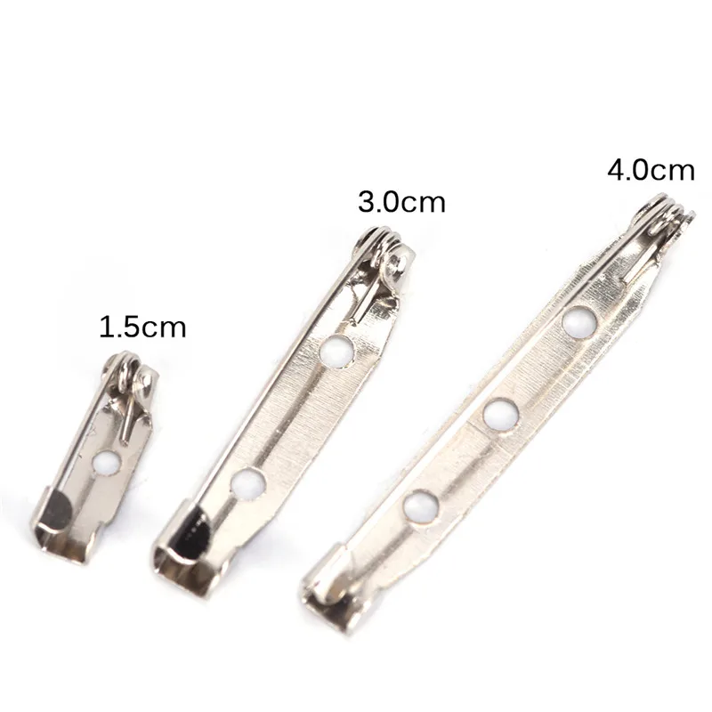 

Brooch Back Safety Catch Bar Pins 15mm 30mm 40mm Connector Toggle Clasps Jewelry Findings Accessories for DIY Fashion Jewelr