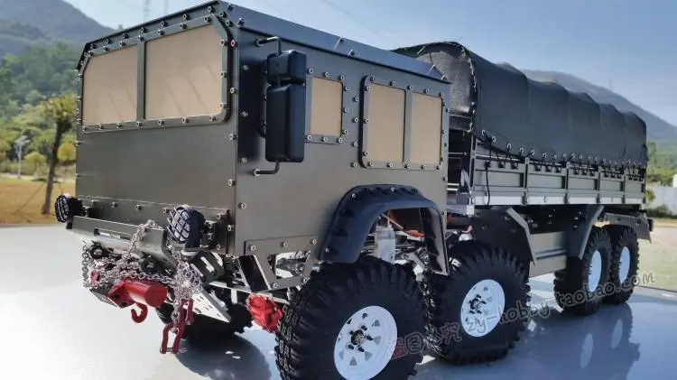 1/10 RC Все 98% металла CNC 8X8 8WD военный внедорожный гусеничный грузовик рама+ шасси+ Корпус совместимый Капо Татра CD15825 крест MC8