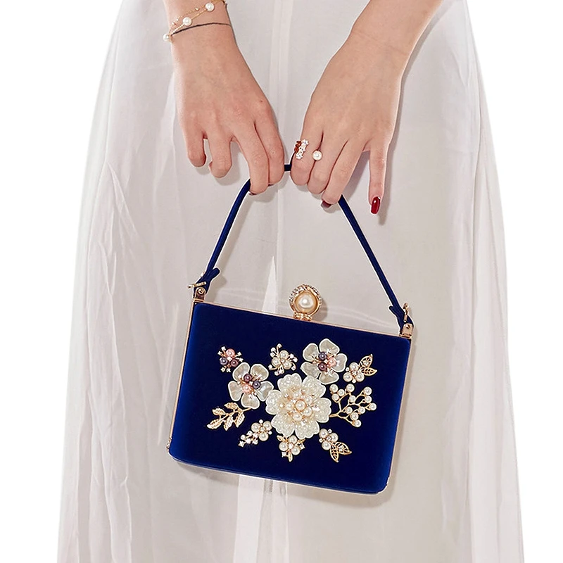 JHD-женский клатч с жемчугом и кристаллами, вечерние сумки для женщин, свадебные сумочки, роскошные мини сумочки для невесты
