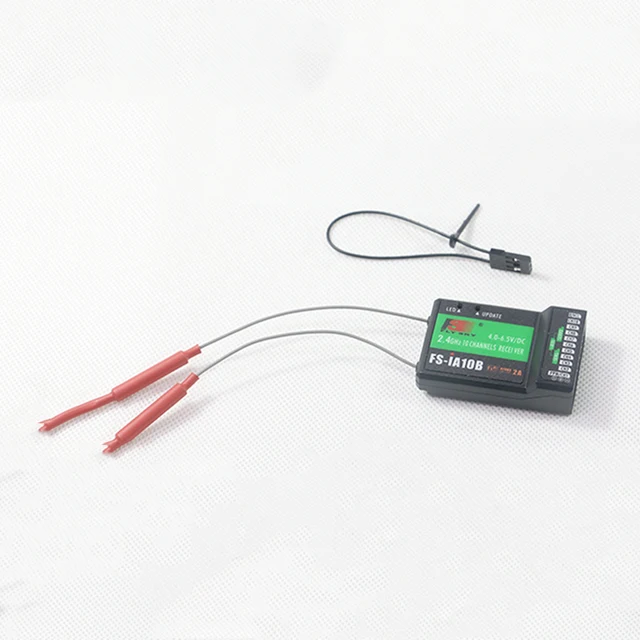 Flysky-receptor de FS-IA10B FS IA10B 10ch Original para transmisor, FS-I10, FPV, helicóptero, avión, Quadcopter, Dron, 1 Uds. Flysky-receptor de FS-IA10B FS IA10B 10ch Original para transmisor, FS-I10, FPV, helicóptero, avión, Quadcopter, Dron, 1 Uds.