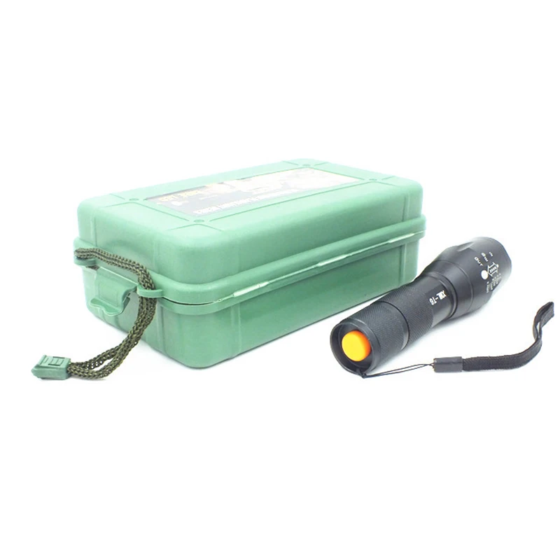 AIMIHUO Cree Xm-L T6 LED Flashlight Zoomable 5 Mode LED Torch Waterproof Flashlight Lamp Lanterna For Rechargeable 18650 Battery (23)