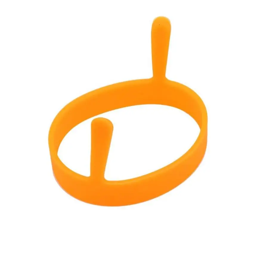 dropshiprice find me Силиконовая Круглая кольца Яйца форма с антипригарным покрытием для приготовления омлета пресс-форм W514 - Цвет: dropshiprice find me