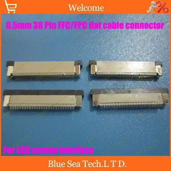 

Free Shipping FPC/FFC connector cable socket 38 pin 0.5mm connector for LCD screen interface of DVD/GPS/MP3/PDA/Phone ect.ROHS