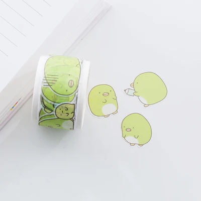 Kawaii Sumikko Gurashi васи клейкая лента DIY Скрапбукинг наклейка этикетка маскирующая лента Школьные Канцелярские Товары для детей Подарки - Цвет: 04