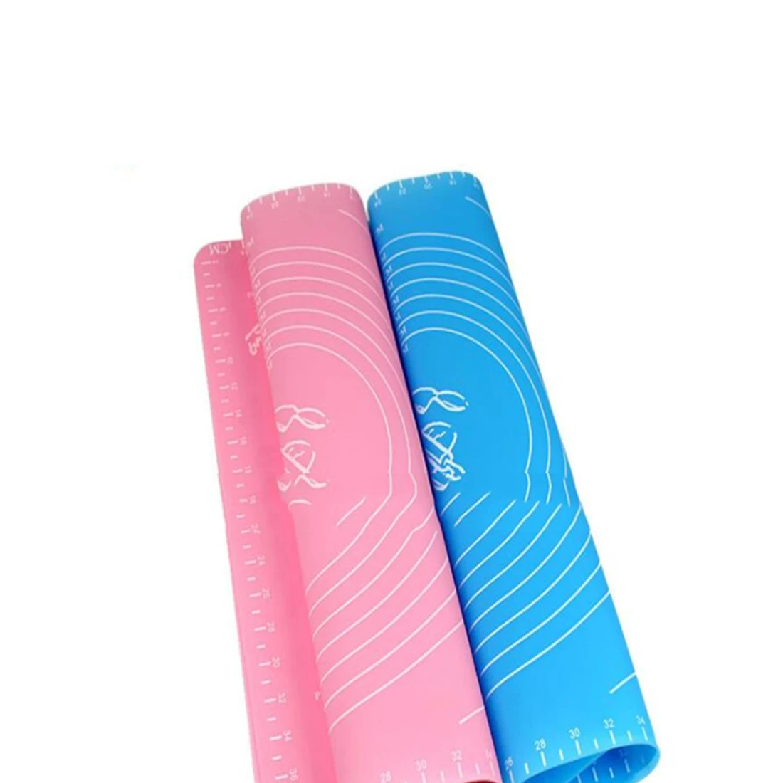 

3 Colors Non-Stick Silicone Mat Rolling Dough Liner Pad Pastry Cake Bakeware Paste Flour Table Sheet Kitchen Tools