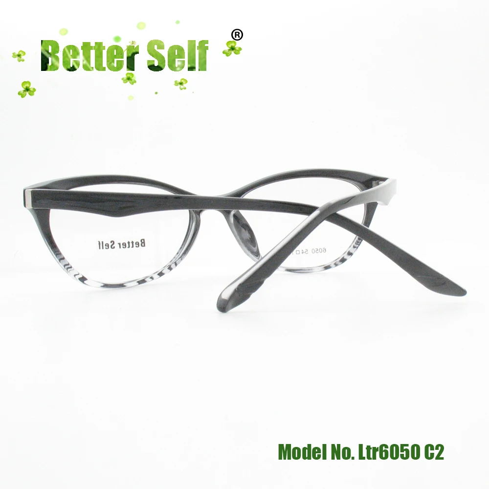 Кошачий глаз очки оправа оптика дизайнерские женские очки полный обод TR90 оптические очки полоса беттер Селф сток LTR6050