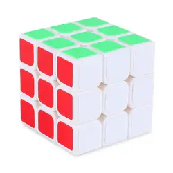 Смешные пространство классический магия игрушки Cube ПВХ Стикеры блок головоломки Скорость Cube Красочные обучения Развивающие Cubo magico