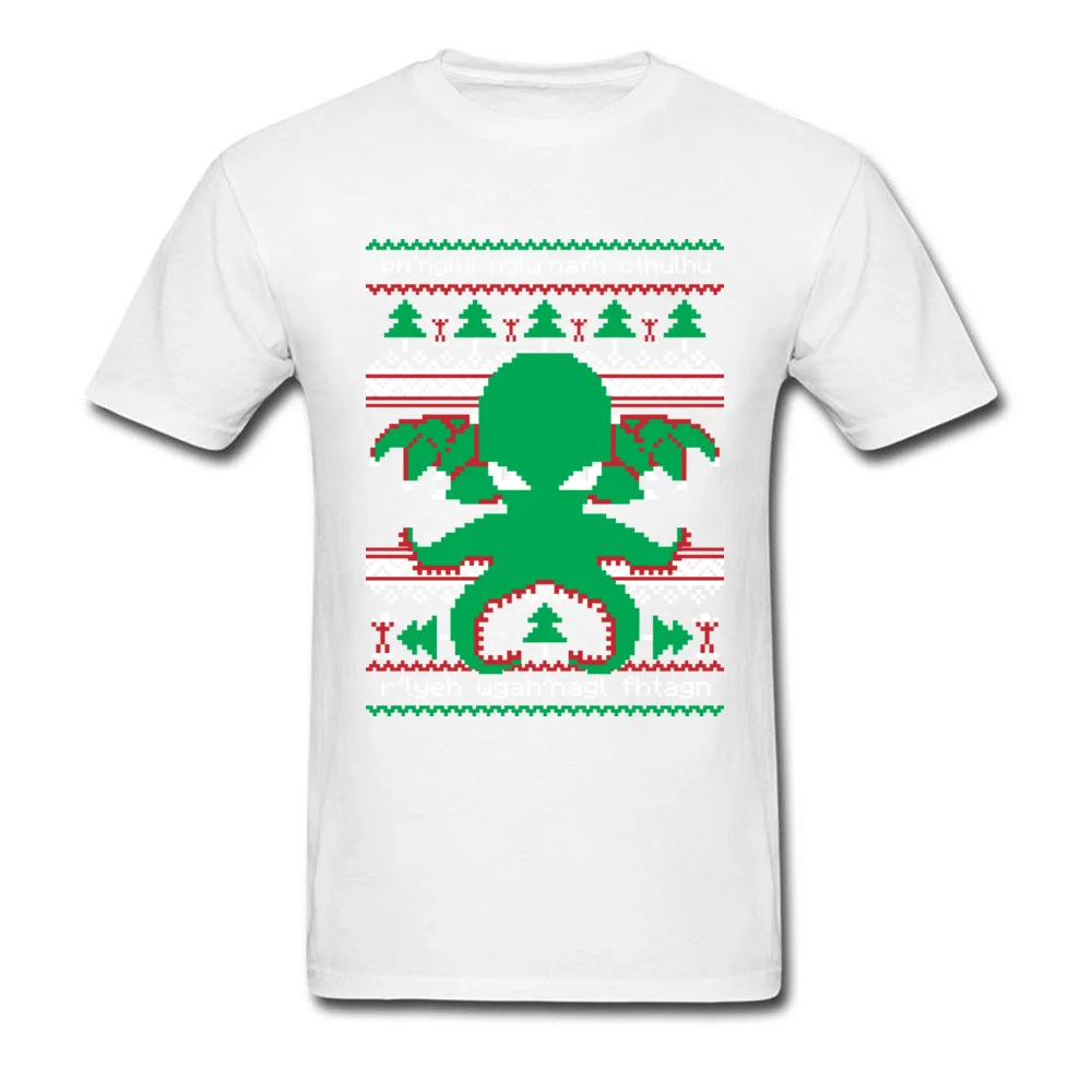 Cthulhu Cultist Christmas Santa_white