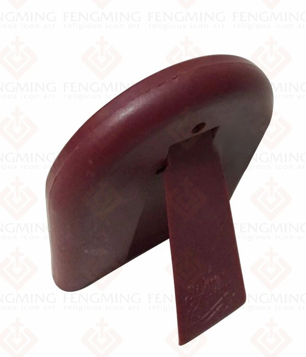 3 шт./компл. металлическая Серебряная религиозная икона разного размера на