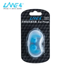 LANE4-Tapones de silicona blanda para los oídos, accesorios de natación, para buceo, agua para adultos # EP005