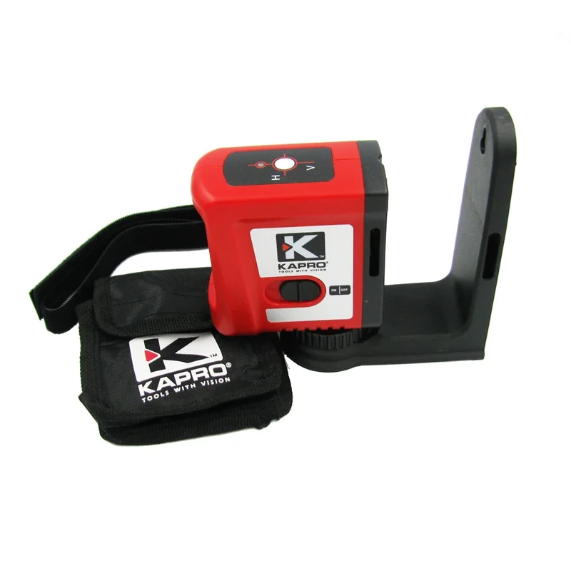 KAPRO Self-leveling Mini Infrared Laser Level With Magnet Cross beam 2-line Level Measurement Instrument With L-type bracket KAPRO Self-leveling Mini Infrared Laser Level With Magnet Cross beam 2-line Level Measurement Instrument With L-type bracket