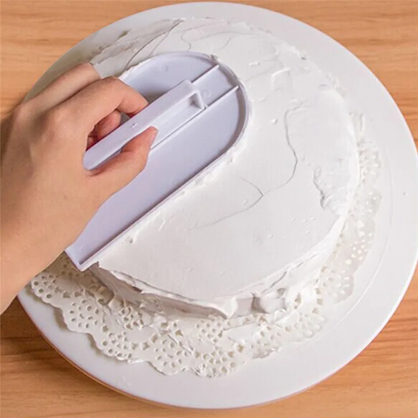 Cake Smoother Polisher Tools Cutter Decorating Fondant Sugar Icing Mold