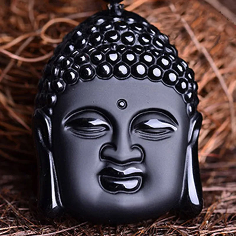 

Free shipping Natural obsidian scrub buddha pendant wholesale price/ 2015 new style/ bridal gifts/