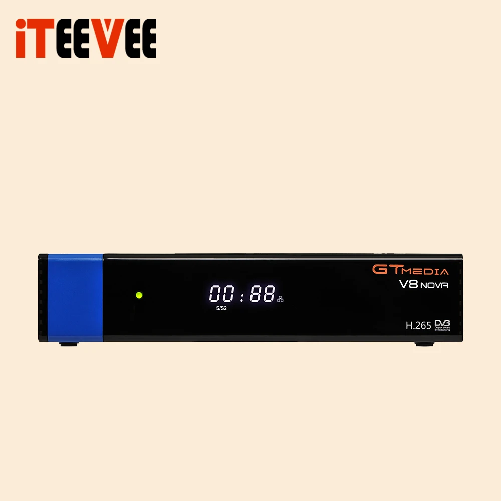 Ресивер Gtmedia V8 NOVA H.265 лучше freesat V8 супер V9 супер телеприставка DVB S2 спутниковый ресивер ccam из Испании
