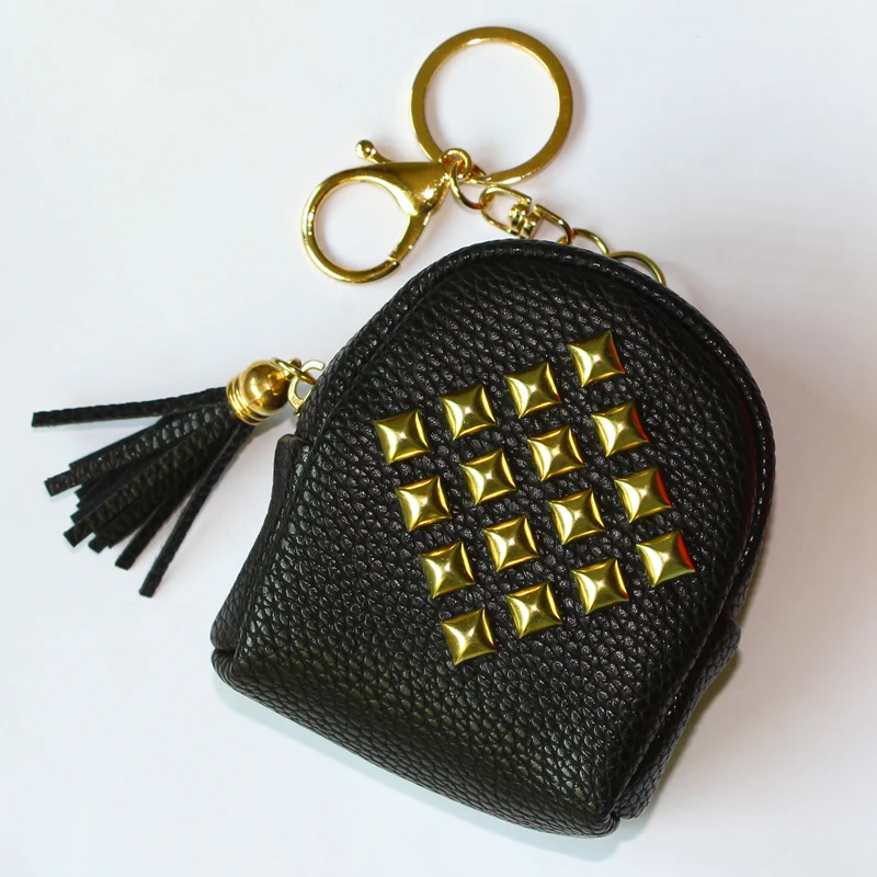 Buy Tassel Zipper Coin Purse Key Chain Women Wallets