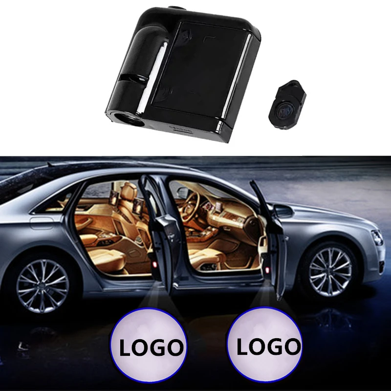 

2PCS Led Car Door Welcome Logo Light For WV 6 mk6 mk5 passat b3 b5 b5.5 b6 b7 b8 cc Projector Ghost Shadow Lamp