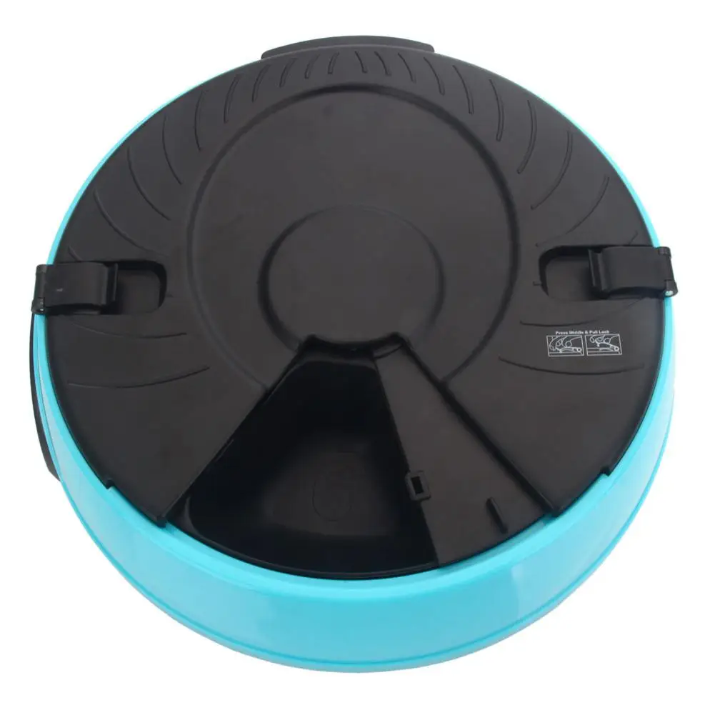 

6 Meals Automatic Pet Feeder Pet Cat Dog Automatic Feeders Dog Food Feeding Tray LCD Display Dog Supplies Dog Automatic Feeders