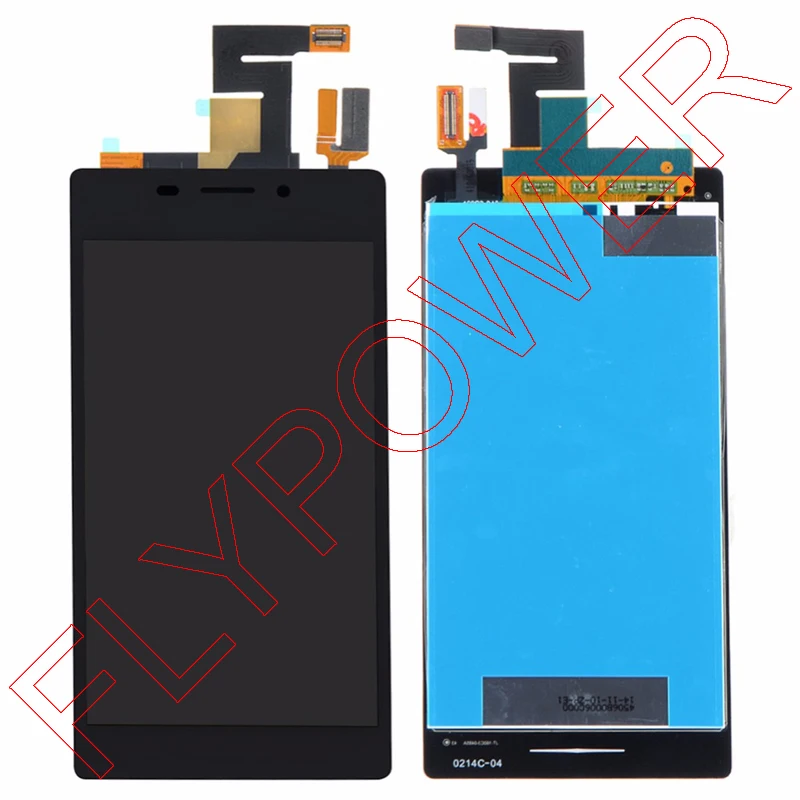 Для Sony Xperia M2 S50h d2302 d2303 ЖК-дисплей с черным кодирующий преобразователь сенсорного