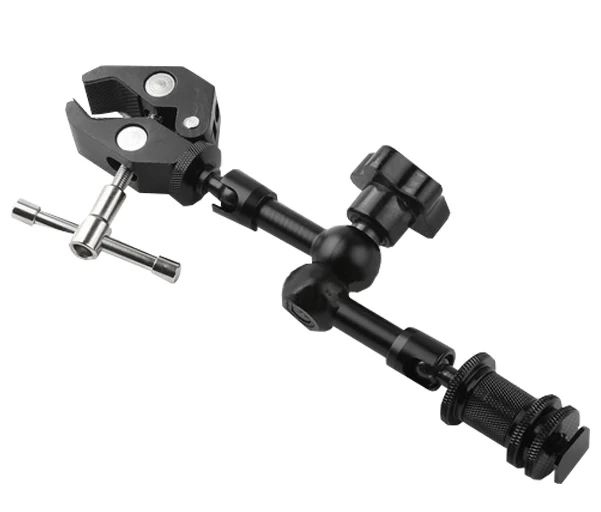 Filme de Metal Braço de Articulação do Braço para Dslr Câmera de Vídeo Monitor de Led Flash de Luz Braçadeira + 7 Super Magia Rig Lcd hd 3in1 Kit 11 - Image 3