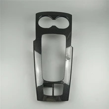 Углеродное волокно цвет центральной консоли переключения передач Панель декоративная отделка для Audi A3 8V 2013- рамка держателя стакана воды крышка наклейки