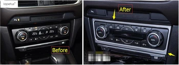 

Lapetus Accessories For Mazda 6 Sedan & Wagon 2016 2017 Central Middle Air Conditioning AC Panel Frame Molding Cover Kit Trim
