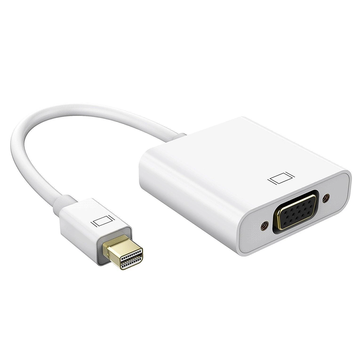 Computer Cables Wholesale Thunderbolt Mini DisplayPort Display Port DP to VGA Adapter Cable for Apple MacBook Air Pro PC Computer Cable Length: 20cm Computer Cables Wholesale Thunderbolt Mini DisplayPort Display Port DP to VGA Adapter Cable for Apple MacBook Air Pro PC Computer Cable Length: 20cm