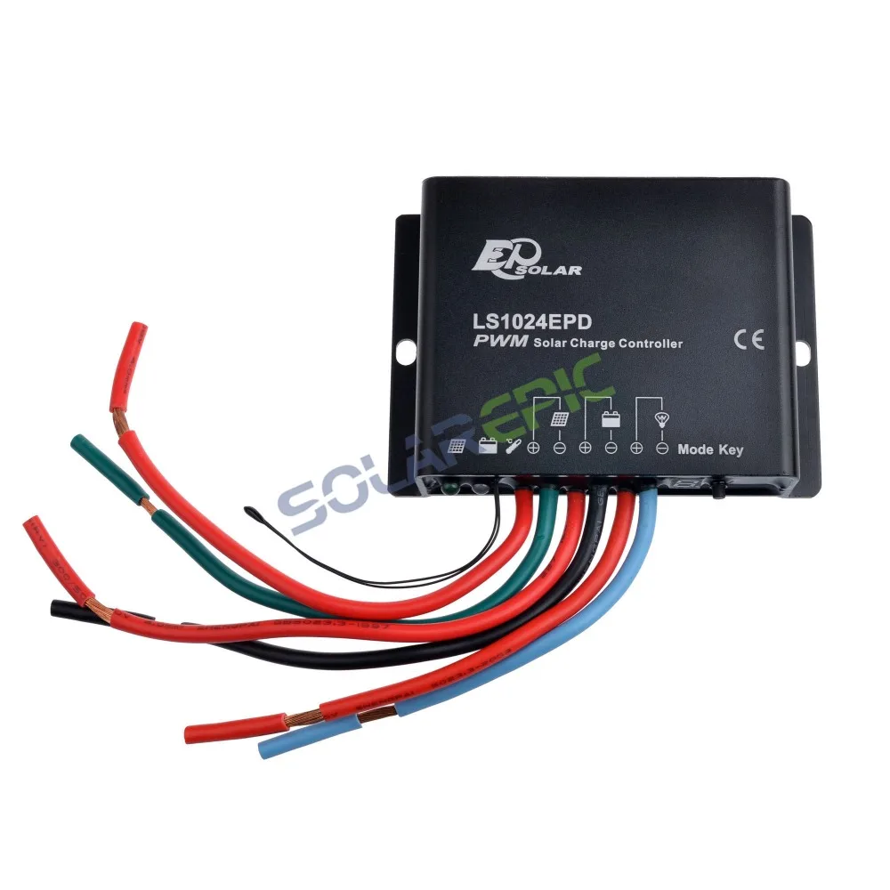 

10A Epever PWM Solar Charge Controller 12V or 12V/24V Auto LandStar LS-EPD Series Waterproof Solar Regulator Panel Charger IP67