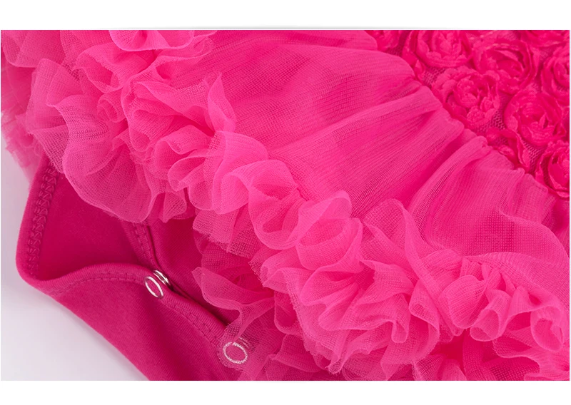 Розовое платье принцессы для малышей; Комбинезоны для маленьких девочек; платья; комплекты одежды из 3 предметов; одежда на одно плечо с обувью для новорожденных; Z203