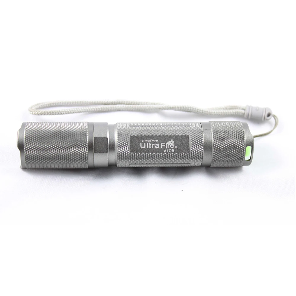 

Uniquefire A10-B Taschen-lampe Black Pocket 5 Modes SOS Flashlight Super Bright 1000LM LED Torch Light Mini Penlight